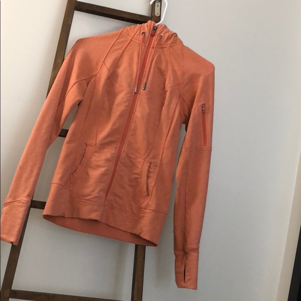 athletic zip up jacket. good for working in!